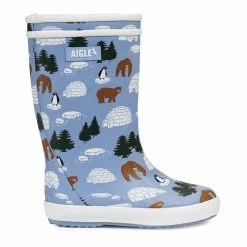 Budget âïž Aigle Lolly Pop Fur Print - Bottes de pluie enfant ????
