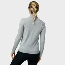 Top 10 ???? Rossignol Classic Roll Neck - Pullover femme ???? -Rossignol Shop rossignol classic roll neck pullover femme light grey 2