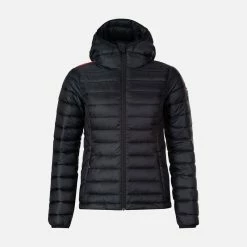 Meilleure vente ⭐ Rossignol Rossi Hood Jacket - Doudoune femme ???? -Rossignol Shop rossignol rossi hood jacket doudoune femme black 2